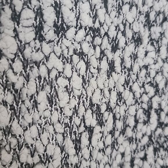 Women's Black and White Cardigan - Picture 4 of 5